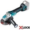 Makita DGA521ZX1 Akumuliatorinis kampinis šlifuoklis 18V, ø125mm, X-LOCK, 8500min-1, BL-motor, be akumuliatorių ir kroviklio!