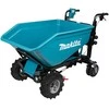 Makita DCU602Z Cordless Wheelbarrow 2X18V Li-ion, with Electric Dump, BL-motor, 3-speed, max load 300kg, 147kg be akumuliatoriaus ir kroviklio