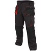 Kelnės Yato YT-80149; L/XL; juodos/raudonos