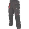 Kelnės Yato YT-80151; XXL; juodos/raudonos