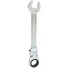 Kombinuotas raktas su terkšle KS Tools Gear+Flex; 17 mm