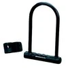 Master Lock Masterlock Plieninė "U" formos dviračio spyna su 2 raktais (juoda)