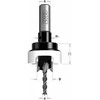 Medienos grąžtas su gilintuvu CMT 515.415.11A; S=10 mm; d=4 mm; D=15 mm