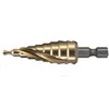 Makita PAKOPINIS GRĄŽTAS SKARDAI (SPIRALINIS) 4-12MM, ilgis 65/45MM, 1/4 D-40141