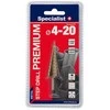 SPECIALIST+ žingsninis grąžtas PREMIUM, ⌀4-20