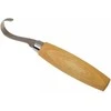 Šaukštų drožinėjimo peilis Morakniv® 164, lenkta geležtė 55x2,0mm. 13mm vidinis skersmuo. Viengubi ašmenys, beržinė rankena, odinis dėklas.