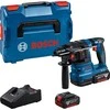 Grąžtas Bosch GBH 18V-22 2x4.0Ah, GAL 18V-40, LB