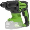 Perforatorius Greenworks GD24SDS1; 1,2 J; SDS-plus; 24 V (be akumuliatoriaus ir pakrovėjo)