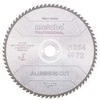 Pjovimo diskas aliuminiui Metabo FZ/TZ Aliuminio Cut Professional; 254x30x72 mm; -5°
