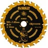 DEWALT pjovimo diskai Extreme DT10397-QZ 3 vnt 165x20 24T/40T