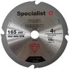 SPECIALIST+ pj. diskas pluošt. cementui, 4T 165 x 20 mm