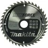 Makita T.C.T. pjūklas MAKFORCE 190X2.2X30mm 20° T40 B-32340 T.C.T • 190 x30 mm • T40 • 20° • Medienai