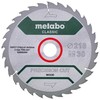 Pjovimo diskas medienai Metabo HW/CT PRECISION CUT WOOD - CLASSIC; 216x30x30 mm; 22°