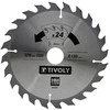 Tivoly Diskinis pjūklas medžiui 190x30x2.8/1.7mm, z24, 15°, (20mm adapteris)