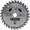 Tivoly Diskinis pjūklas medžiui 160x20x2.45/1.5mm, z30, 15°, (16mm adapteris)