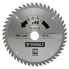 Tivoly Diskinis pjūklas medžiui 216x30x2.55/1.7mm, z48, 15°, (20mm adapteris)