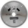 Tivoly Diskinis pjūklas spalvotiems metalams 216x30x2.5/1.7mm, z80, 3°, (20mm adapteris)
