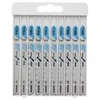 Bosch 10 Siaurapj.pjūkl. kompl. X-Pro Line Basic forMetal