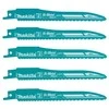 Makita SUPER EXPRESS Tiesinio pjūklo pjūkleliai BIM 152x0,9mm 7-18Tpi, 25Vnt., Metalui B-05038-25