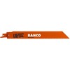 Bahco Tiesinio pjūklo geležtės Sandflex Bi-Metal 150mm*0,9mm ST 8/12TPI, sunkiajam metalui 5vnt