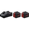 Bosch Starter Set 2x12.0Ah ProC , GAL 18V-160, Carton