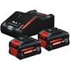Bosch Starter Set 2xEXBA18V-80, EXAL 18V-160, CT
