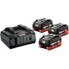 METABO AKUMULIATORIUS 3 x 5,5 Ah LIHD + ASC 145 Įkroviklis