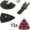Priedų rinkinys Wolfcraft 3959000; 18 vnt.