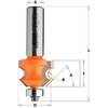 Profilinė griovelių freza CMT; S=12 mm; D=23,8 mm; R=4 mm; su guoliu