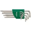 Raktų komplektas su Torx antgaliais Stahlwille 96432700; 8 vnt.