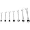 YATO kombinuotų terkšlinių raktų rinkinys 7vnt 10-19mm YT-0208