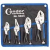 Replių komplektas Condor Werkzeug C5804; 130-225 mm; 4 vnt.