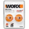 Ritė su pjovimo gija Worx WA0004.1; 1,65 mm/3 m; 2 vnt.