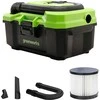 Sauso-drėgno valymo siurblys Greenworks G24WDV; 24 V (be akumuliatoriaus ir pakrovėjo)