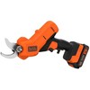 Black & Decker Sekatorius Juodas & Decker; BCPP18D1-QW; 18 V; 1x2,0 Ah akum.+ pakrovėjas