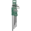 JONNESWAY TORX veržliarakčių "L" TIPO RINKINYS 9 vnt. YPAČ ILGAS 5 KAMPŲ H16109S