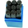 Skaičių išmušėjų komplektas Condor Werkzeug C0051/10; 10 mm; 9 vnt.