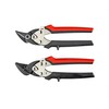Freund Išlenktos skardos kirpimo žirklutės "MINI" 180mm HRC 61 (dešininės)