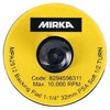 Šlifavimo padas Mirka Quick Lock 32 mm, PSA, minkštas, 10 vnt.