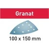 Šlifavimo popierius Festool Granat; 100x150 mm; P120; 100 vnt.