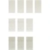 Šlifavimo tinklelis Bosch M480; 115x230 mm; P80/120/180; 10 vnt.