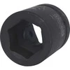 Šešiakampė smūginė galvutė, trumpa 1" 33mm, KS Tools