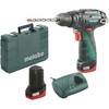 Metabo Smūginis suktuvas gręžtuvas Powermaxx SB Basic 600385500 2x2.0Ah, lagaminas