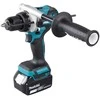 Makita DHP492RTJ Akumuliatorinis smūginis gręžtuvas 18V, BL-motor, Max 141 Nm, 130/65NM, 2x5,0Ah, DC18RC, MAKPACK