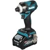 Makita TD004GZ Smūginis suktuvas XGT, 1/4", 230Nm, bešepetėlinis variklis, "Z" versija - komplektuojamas be akumuliatoriaus ir kroviklio
