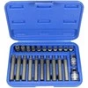 Sukimo antgalių komplektas Condor Werkzeug C1011; 3/8''+1/2''; Torx T10-T55; 23 vnt.