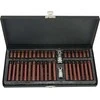 Sukimo antgalių rinkinys Condor Werkzeug C72100; 3/8'' + 1/2''; TX/HEX/SL; 40 vnt.