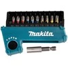 Makita E-03567-10 Impact Premier 11vnt. Torsion sukimo antgalių komplektas (10 vnt. Dėžutėje) (PH1, PH2 ,PH3, PZ1, PZ2, PZ3, T15, T20, T25, T30 , magnetinis laikiklis 50mm)