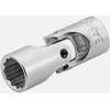 Galvutė dvylikakampė, pasukama A6710DZ 1/4", kvadratas 1/4" Bahco