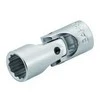Galvutė dvylikakampė, pasukama A6710DZ 7/16", kvadratas 1/4" Bahco